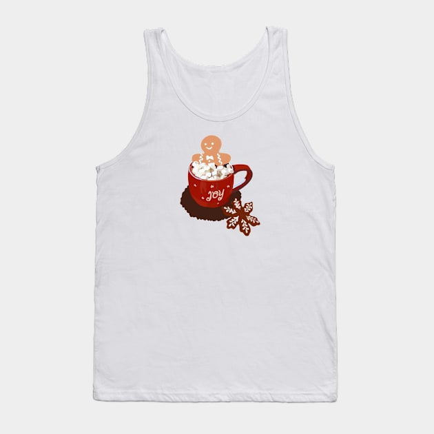 Christmas gingerbread Tank Top by Artofcuteness